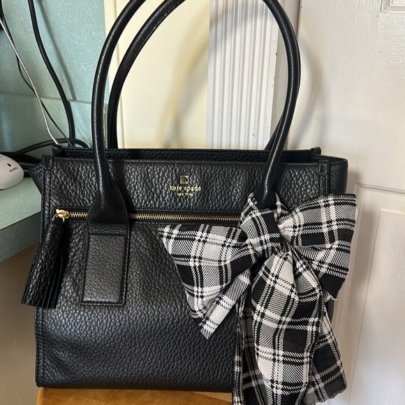 KATE SPADE ♠️  NWOT Leather Tote/Satchel ♠️ - Picture 1 of 6